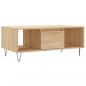 Preview: Couchtisch Sonoma-Eiche 90x50x36,5 cm Holzwerkstoff