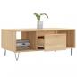 Preview: Couchtisch Sonoma-Eiche 90x50x36,5 cm Holzwerkstoff