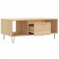 Preview: Couchtisch Sonoma-Eiche 90x50x36,5 cm Holzwerkstoff