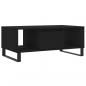 Preview: Couchtisch Schwarz 90x50x36,5 cm Holzwerkstoff