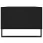 Preview: Couchtisch Schwarz 90x50x36,5 cm Holzwerkstoff