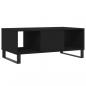 Preview: Couchtisch Schwarz 90x50x36,5 cm Holzwerkstoff