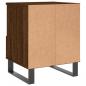 Preview: Nachttische 2 Stk. Braun Eichen-Optik 40x35x50 cm Holzwerkstoff