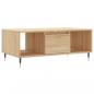 Preview: Couchtisch Sonoma-Eiche 90x50x36,5 cm Holzwerkstoff