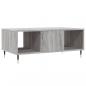 Preview: Couchtisch Grau Sonoma 90x50x36,5 cm Holzwerkstoff