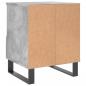 Preview: Nachttische 2 Stk. Betongrau 40x35x50 cm Holzwerkstoff