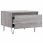 Preview: Couchtisch Grau Sonoma 50x46x35 cm Holzwerkstoff