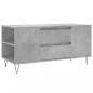 Preview: Couchtisch Betongrau 102x44,5x50 cm Holzwerkstoff