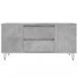 Preview: Couchtisch Betongrau 102x44,5x50 cm Holzwerkstoff