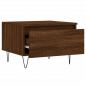 Preview: Couchtisch Braun Eichen-Optik 50x46x35 cm Holzwerkstoff