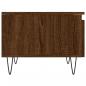 Preview: Couchtisch Braun Eichen-Optik 50x46x35 cm Holzwerkstoff