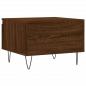 Preview: Couchtisch Braun Eichen-Optik 50x46x35 cm Holzwerkstoff