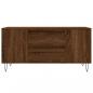 Preview: Couchtisch Braun Eichen-Optik 102x44,5x50 cm Holzwerkstoff