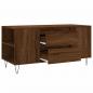 Preview: Couchtisch Braun Eichen-Optik 102x44,5x50 cm Holzwerkstoff