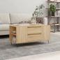 Preview: ARDEBO.de - Couchtisch Sonoma-Eiche 102x44,5x50 cm Holzwerkstoff