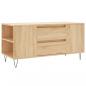 Preview: Couchtisch Sonoma-Eiche 102x44,5x50 cm Holzwerkstoff