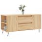 Preview: Couchtisch Sonoma-Eiche 102x44,5x50 cm Holzwerkstoff