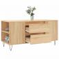 Preview: Couchtisch Sonoma-Eiche 102x44,5x50 cm Holzwerkstoff