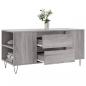 Preview: Couchtisch Grau Sonoma 102x44,5x50 cm Holzwerkstoff