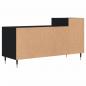 Preview: TV-Schrank Schwarz 100x35x55 cm Holzwerkstoff