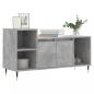 Preview: TV-Schrank Betongrau 100x35x55 cm Holzwerkstoff