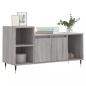 Preview: TV-Schrank Grau Sonoma 100x35x55 cm Holzwerkstoff