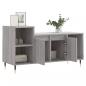 Preview: TV-Schrank Grau Sonoma 100x35x55 cm Holzwerkstoff