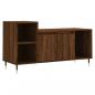 Preview: TV-Schrank Braun Eichen-Optik 100x35x55 cm Holzwerkstoff