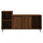 Preview: TV-Schrank Braun Eichen-Optik 100x35x55 cm Holzwerkstoff