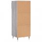 Preview: Schuhschrank Grau Sonoma 40x36x105 cm Holzwerkstoff