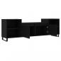 Preview: TV-Schrank Schwarz 160x35x55 cm Holzwerkstoff