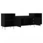 Preview: TV-Schrank Schwarz 160x35x55 cm Holzwerkstoff