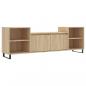 Preview: TV-Schrank Sonoma-Eiche 160x35x55 cm Holzwerkstoff