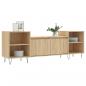 Preview: TV-Schrank Sonoma-Eiche 160x35x55 cm Holzwerkstoff