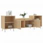 Preview: TV-Schrank Sonoma-Eiche 160x35x55 cm Holzwerkstoff