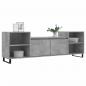 Preview: TV-Schrank Betongrau 160x35x55 cm Holzwerkstoff