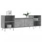 Preview: TV-Schrank Betongrau 160x35x55 cm Holzwerkstoff