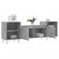 Preview: TV-Schrank Betongrau 160x35x55 cm Holzwerkstoff