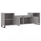 Preview: TV-Schrank Grau Sonoma 160x35x55 cm Holzwerkstoff