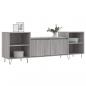 Preview: TV-Schrank Grau Sonoma 160x35x55 cm Holzwerkstoff