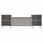 Preview: TV-Schrank Grau Sonoma 160x35x55 cm Holzwerkstoff