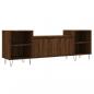 Preview: TV-Schrank Braun Eichen-Optik 160x35x55 cm Holzwerkstoff