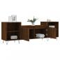 Preview: TV-Schrank Braun Eichen-Optik 160x35x55 cm Holzwerkstoff