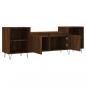 Preview: TV-Schrank Braun Eichen-Optik 160x35x55 cm Holzwerkstoff