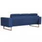 Preview: 3-Sitzer-Sofa Stoff Blau