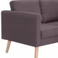 Preview: 2-Sitzer-Sofa Stoff Taupe