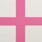 Preview: Aufblasbare Gymnastikmatte mit Pumpe 700x100x20 cm PVC Rosa