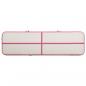 Preview: Aufblasbare Gymnastikmatte mit Pumpe 700x100x20 cm PVC Rosa