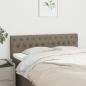 Preview: ARDEBO.de - Kopfteile 2 Stk. Taupe 72x7x78/88 cm Stoff