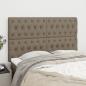 Preview: ARDEBO.de - Kopfteile 4 Stk. Taupe 72x7x78/88 cm Stoff